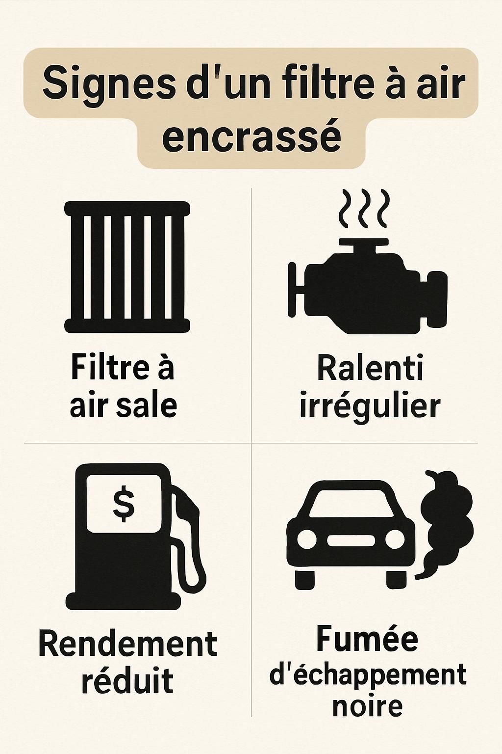 découvrez comment identifier les signes d'un filtre à air moteur encrassé et les moments clés pour le remplacer afin d'assurer des performances optimales et la longévité de votre véhicule.