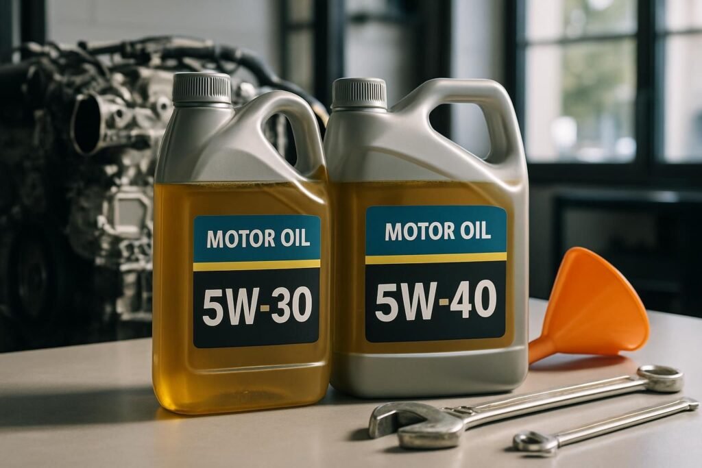 découvrez comment choisir entre l'huile moteur 5w30 et 5w40 pour optimiser la performance et la protection de votre véhicule selon ses besoins spécifiques.