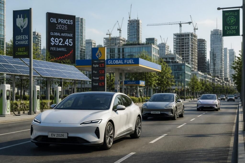 découvrez comment les voitures électriques devraient atteindre une part de marché mondiale de 29 % en 2026, boostées par la hausse des prix du pétrole et la transition énergétique.